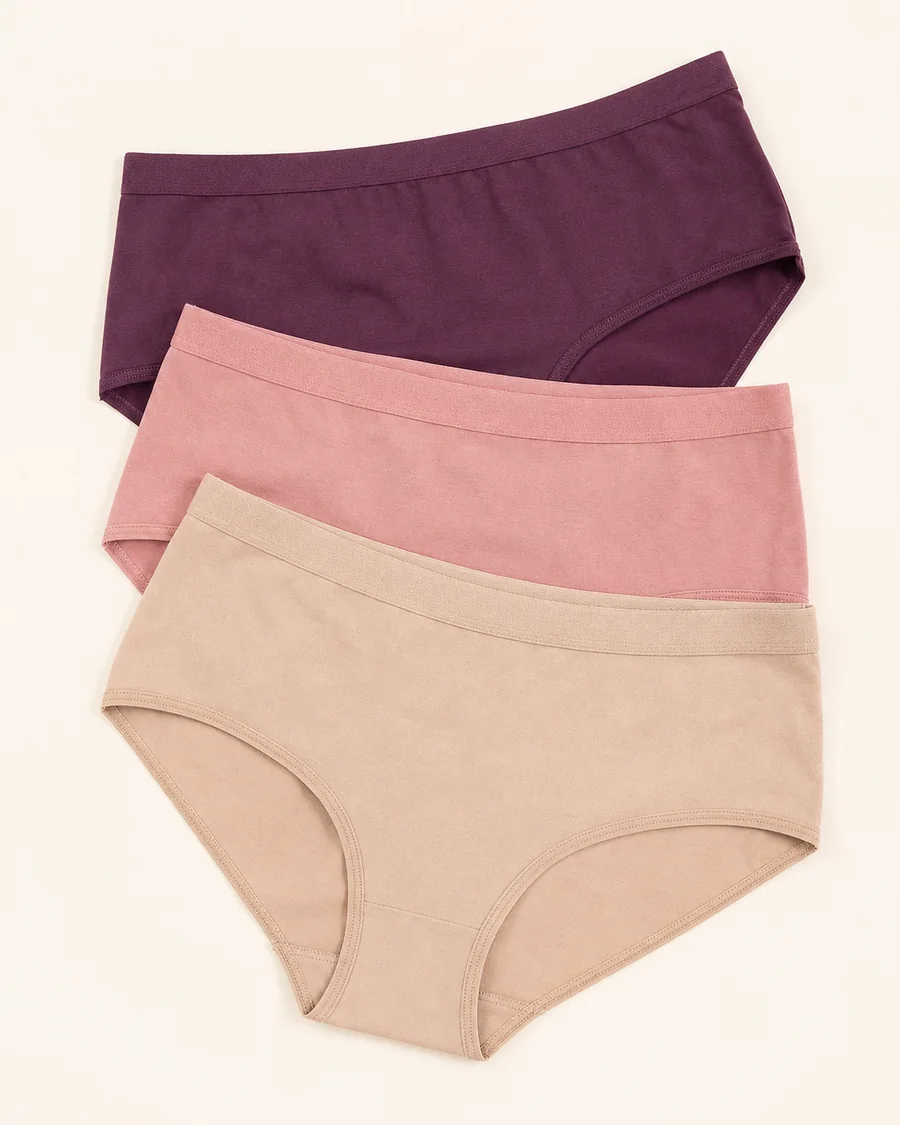 Enamor Stretchable Cotton Hipster Pack