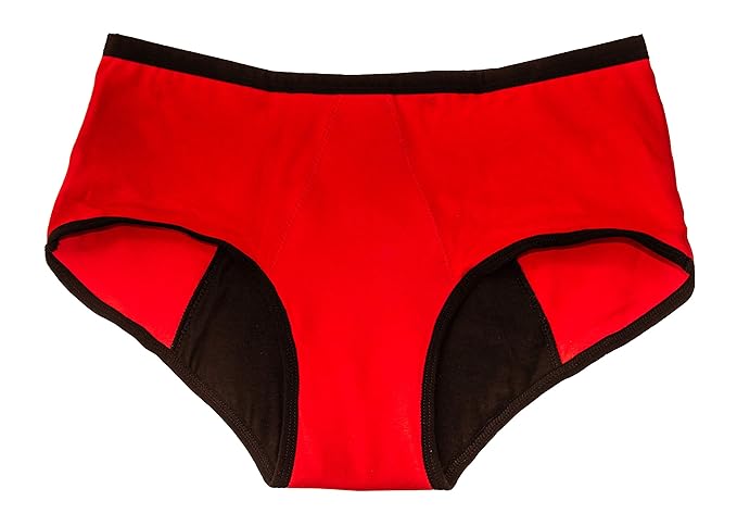 HEALTHFAB ; The Fabulous You Gopadfree Heavy Period Panty Hipster Leak Proof Underwear for Medium to Heavy Flow,Reusable for 2 Years Without Pads, Pack of 1